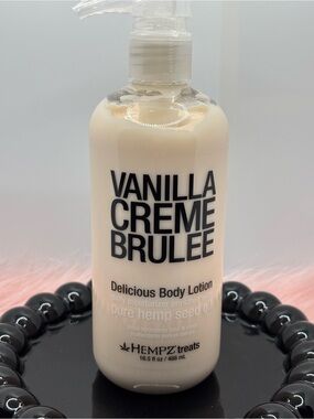Hempz vanilla crème brûlée body lotion